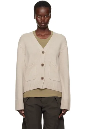 Lisa Yang Cardigan Danni taupe