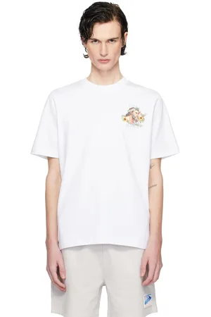 Casablanca T-shirt Célébration du sport blanc