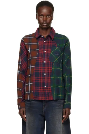 DIME Chemise multicolore à motifs à carreaux