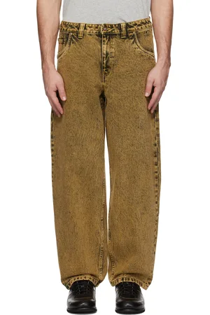 DIME Jean ample jaune
