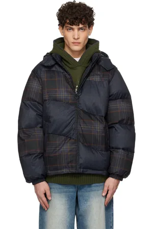 DIME Blouson matelassé Premium gris en tweed
