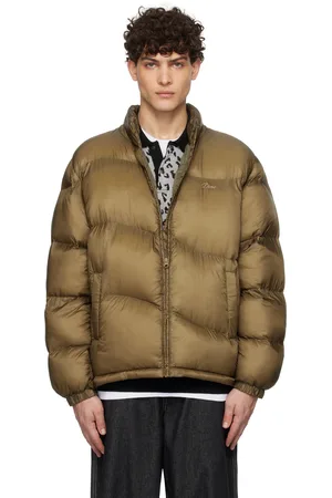 DIME Blouson matelassé doré en tissu antidéchirures