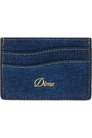 DIME Porte-carte bleu à logo