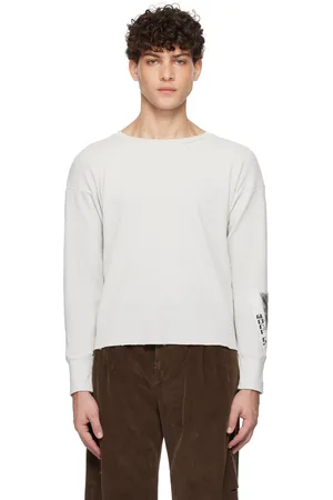 ENFANTS RICHES DEPRIMES T-shirt à manches longues isotherme III blanc cassé