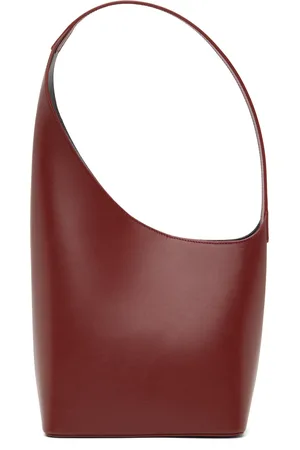 Aesther Ekme Sac Demi-lune bourgogne