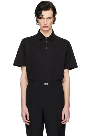 Givenchy Polo noir à coupe classique