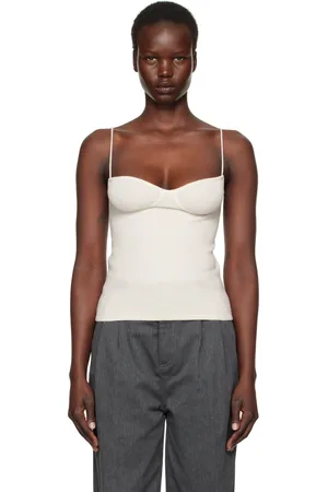 Lisa Yang Camisole Alicia blanc cassé