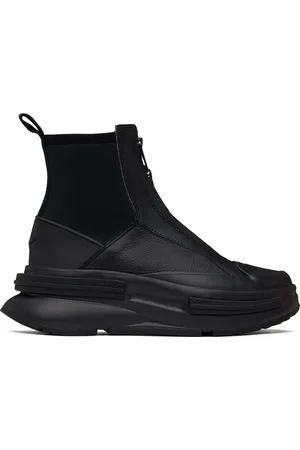 Converse Baskets montantes Run Star Legacy Chelsea noires à semelle en caoutchouc mousse CX