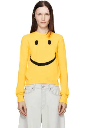 Moschino Pull jaune en coton mélangé - Smiley®