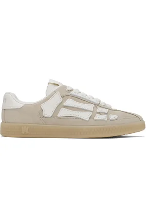AMIRI Baskets Pacific beiges à appliqués d