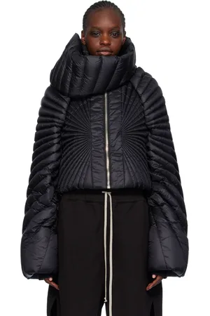 Rick Owens Blouson Radiance noir rembourré en duvet édition Moncler x