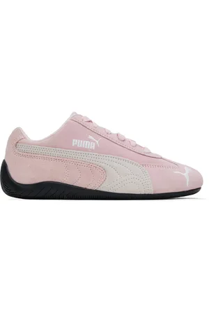 PUMA Baskets Speedcat rose et blanc