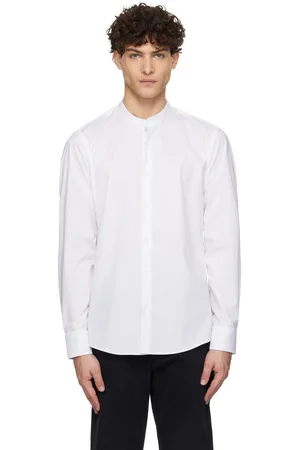HUGO BOSS Chemise ajustée blanche