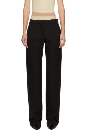 The Row Pantalon Selvie brun