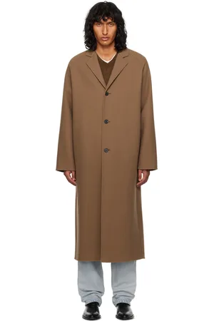 The Row Manteau Moliere brun clair