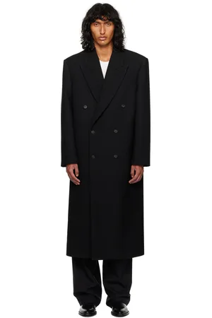 The Row Manteau Haris noir
