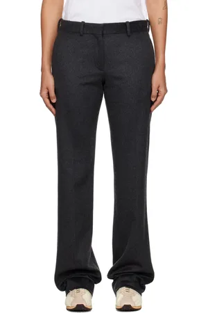 The Row Pantalon Selvie gris
