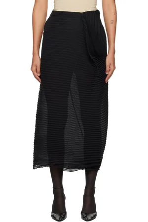 The Row Jupe midi Yuki noire