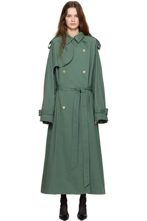 The Row Trench Domeka vert