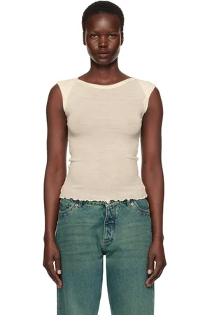 Baserange Débardeur Disc beige