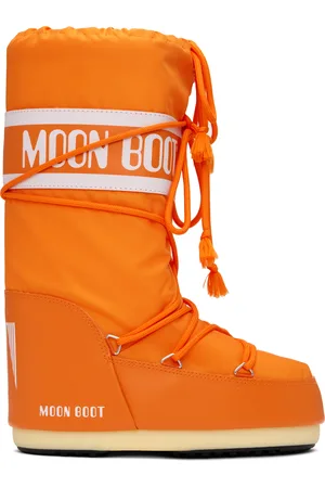 Moon Boot Bottes Icon orange en nylon