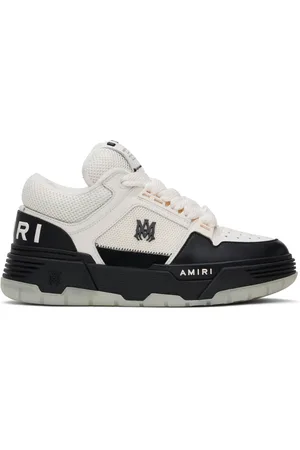 AMIRI Baskets MA-1 noir et blanc