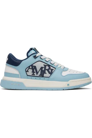 AMIRI Baskets basses blanc et bleu