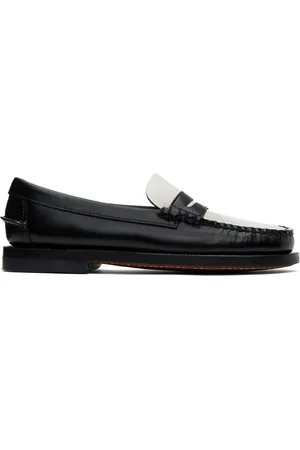 SEBAGO Flâneurs Dan noir et blanc - Citysides