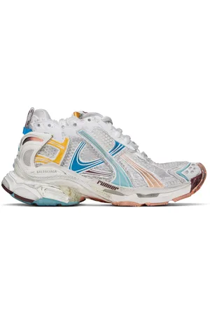 Balenciaga Baskets Runner blanc cassé