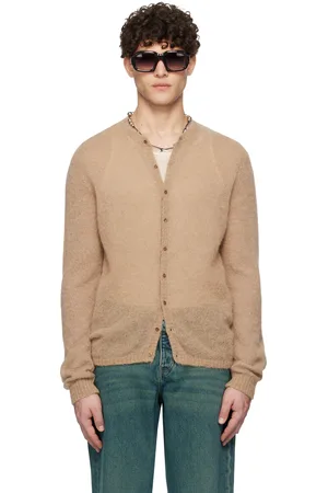 Paloma Wool Cardigan Alone brun clair à boutons