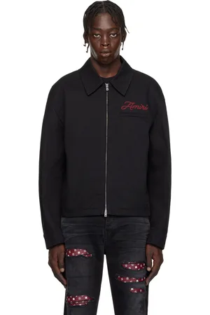 AMIRI Blouson noir à glissière