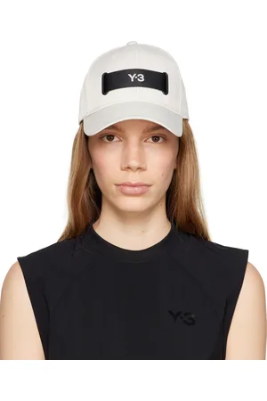 Y-3 Casquette beige à patte en sangle