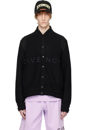 Givenchy Blouson aviateur de style teddy noir