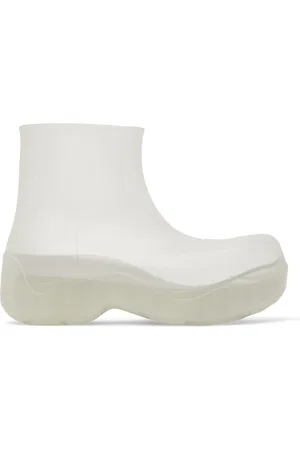 Bottega Veneta Bottes de pluie transparentes à semelle Puddle