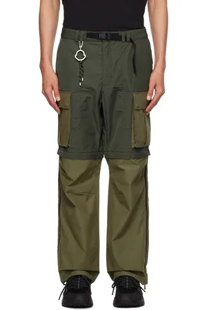 Moncler Pantalon cargo kaki - Moncler x Pharrell Williams