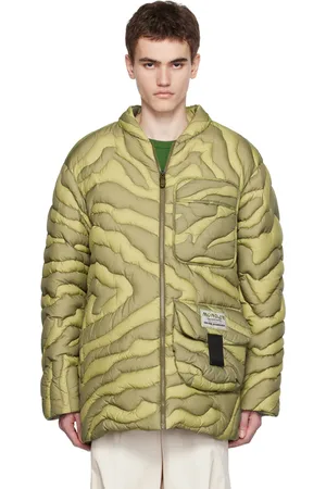 Moncler Blouson Peano vert rembourré en duvet - Moncler x Salehe Bembury