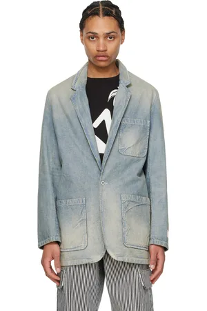 Kenzo Veston bleu en denim