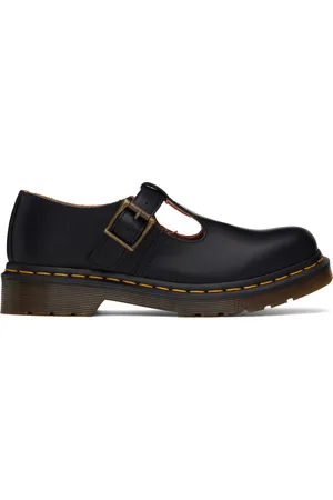 Dr. Martens Chaussures oxford de style Charles IX Polley noires en cuir poli