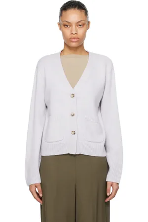 Arch4 Cardigan Janelle gris en cachemire