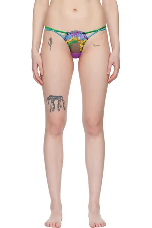 FLEUR DU MAL String Carnival multicolore
