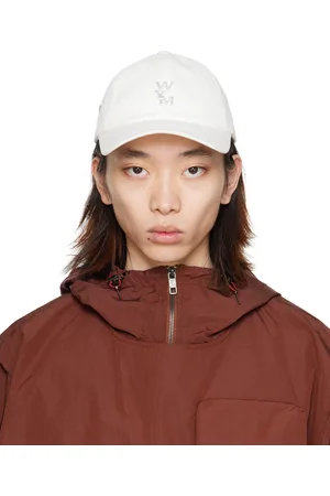 WOOYOUNGMI Casquette de baseball blanche à logo brodé