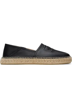 Kenzo Espadrilles noires en cuir