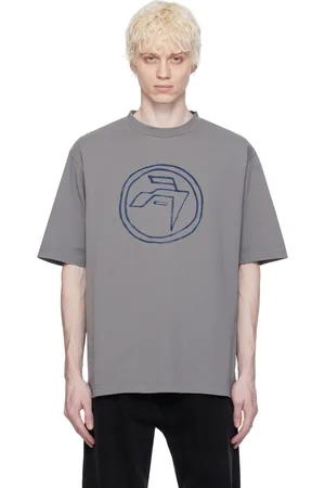 AMBUSH T-shirt gris à image à logo