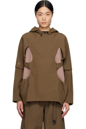 Archival Reinvent Blouson coupe-vent brun
