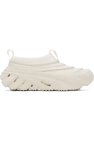 Crocs Baskets Storm blanc cassé à semelle Echo
