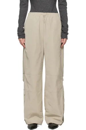 Paris Georgia Pantalon parachute Eliana taupe exclusif à SSENSE - 05 Elemental