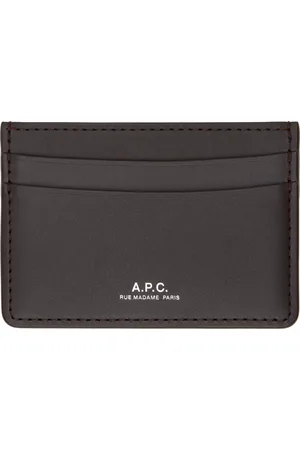A.P.C. Porte-carte Andre brun