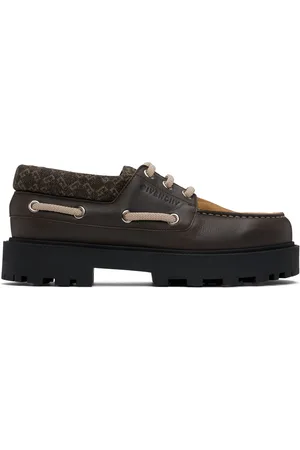 Givenchy Chaussures bateau Storm brunes