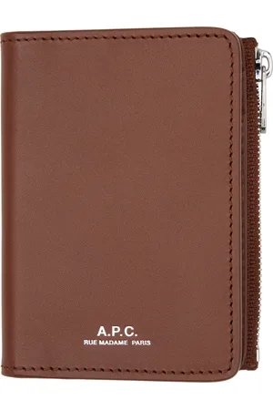 A.P.C. Portefeuille Stefan brun