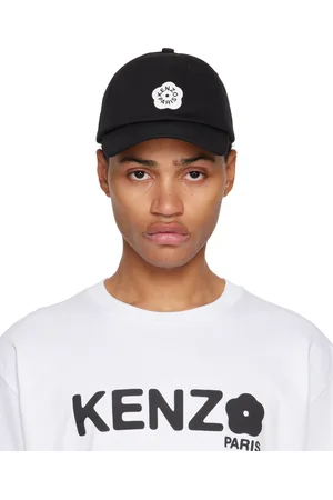 Kenzo Casquette noire à écusson à logo